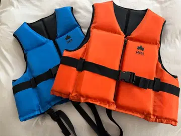 LOGOS 구명 조끼 파랑 오렌지