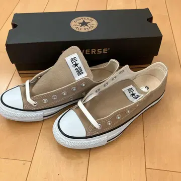 CONVERSE ALL STAR 베이지 스니커즈