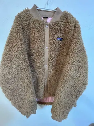 Patagonia 보아 자켓 브라운 베이지