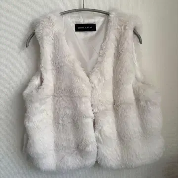 LAPINE BLANCHE 인조 모피 베스트