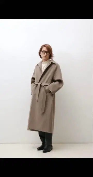 MB 베이지 스텐카라 코트