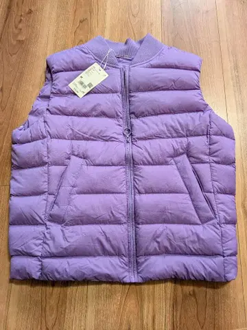 울트라 라이트 다운 베스트 M 퍼플