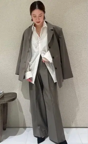 plage R'IAM 셋업 BELTLESS 팬츠 36