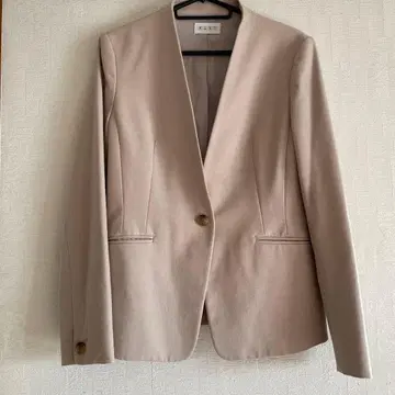 PLST 웜 리저브 노카라 자켓