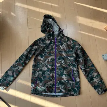 xgirl x 에바 카모플라쥬 나일론 자켓