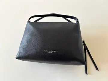 GIANNI CHIARINI 알리파M 블랙 가죽 숄더백