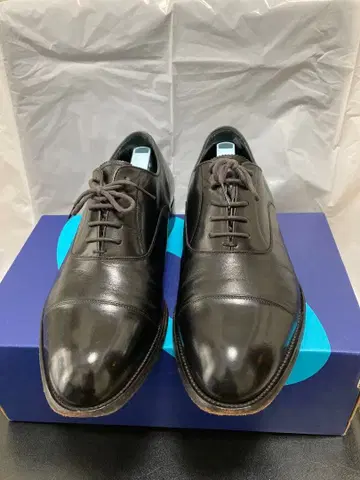 SCOTCH GRAIN 스트레이트 팁 26 EEEE 블랙