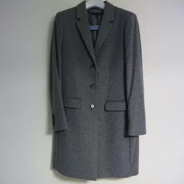 유니클로 여성용 캐시미어 코트 L 사이즈 그레이 관혼상제