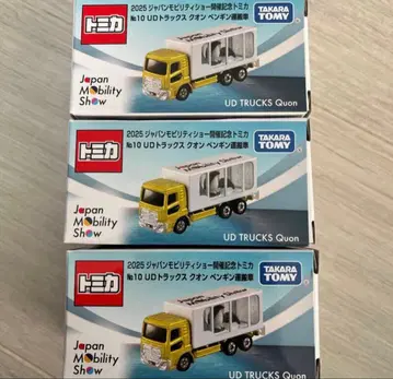 재팬 모빌리티 쇼 2025 토미카 UD 트럭 퀀 펭귄 3대