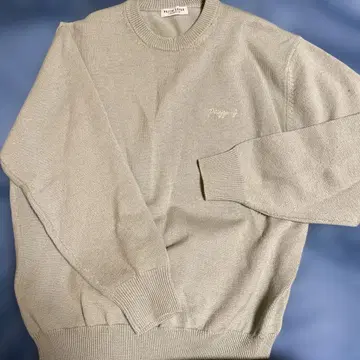 PAZZO JAPAN 올리브 그린 니트 스웨터