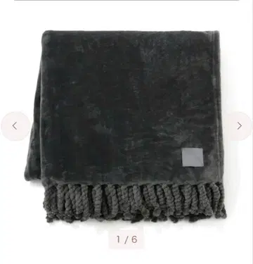 Francfranc 고디스 부드러운 슬로우 담요 무릎담요