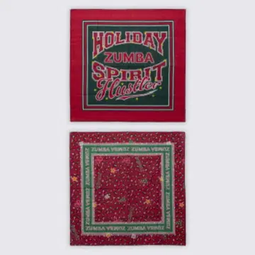 zumba 줌바 정품 신상 반다나 2개 세트