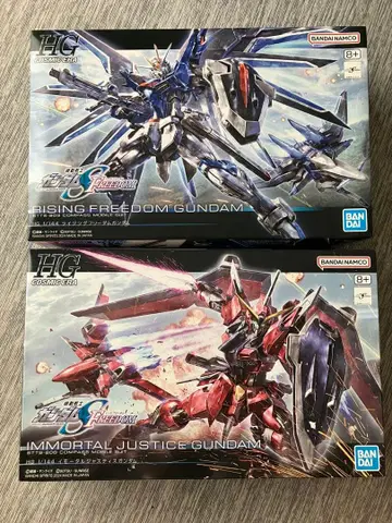 건담 프라모델 1/144 라이징 프리덤 건담 임모탈 저스티스 건담