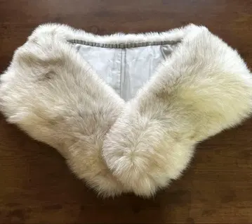 성인식 기모노 퍼 숄 스톨