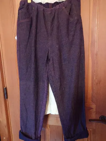 타나카 니이메 팬츠 사이즈 2 보라 계열