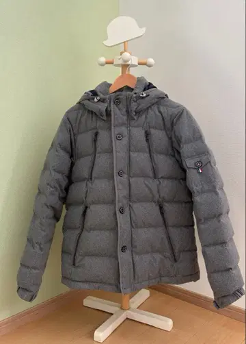 BEAMS HEART 다운 자켓 그레이 L 사이즈