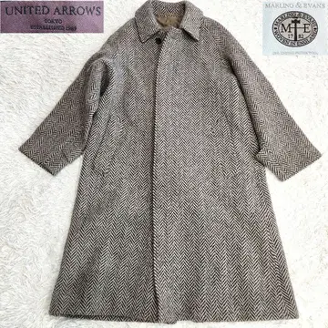 고급 라인 유나이티드 애로우즈 도쿄 스텐카라 코트 S 울