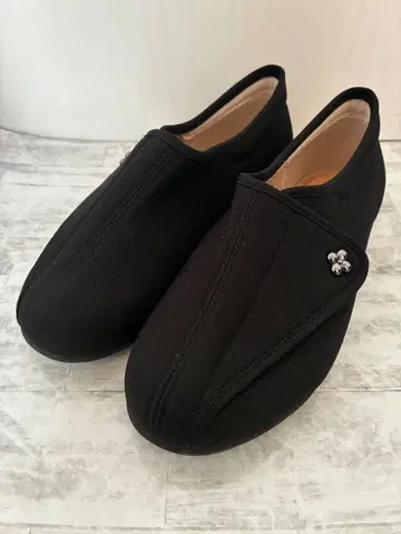 새상품급 ASAHI 쾌보주의 블랙 23.0EEE 간호화 벨크로 테이프