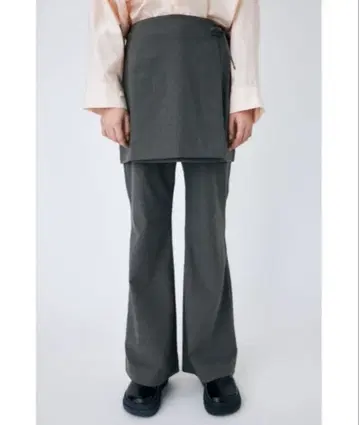 MOUSSY 플레어 팬츠 스커트 세트