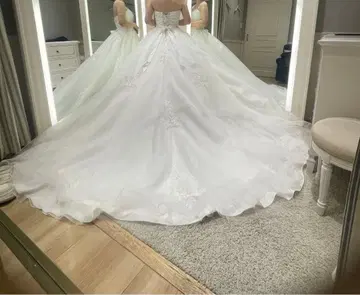 아르이즈 웨딩 오버 스커트