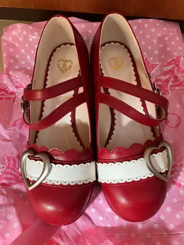 BABY 하트 버클 신발 L 사이즈