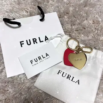 [ 한정 가격 인하 중 ] [ 미사용 새상품 ] FURLA 하트 키링