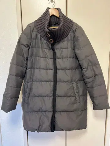 더블 스탠다드 클로징 에스테르 새틴 다운 블랙 구하기 어려움