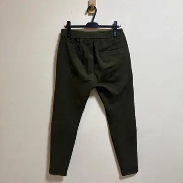 캄비오 실버 ZIP 사용 팬츠 테이퍼드 이지 팬츠