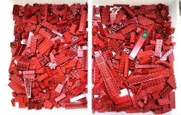 LEGO 1kg 다크 레드 와이드 보르도 블록
