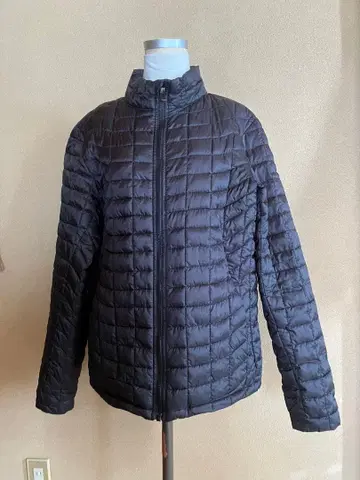 블랙 퀼팅 자켓