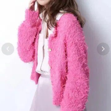 새상품 JUSGLITTY 저스길리티 트위디 크루 가디건