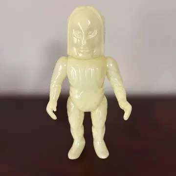 M1호 다다 울트라맨 삼면 괴인 미도색 축광 성형 소프트 비닐