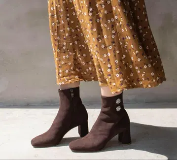 새상품급 DIANA x chay 콜라보 숏부츠