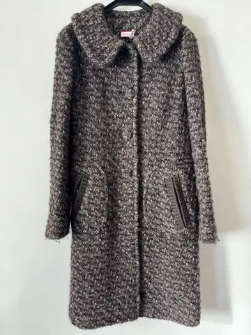 MAX&Co. 트위드 코트 버튼