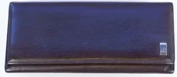 던힐 다크 브라운 가죽 장지갑