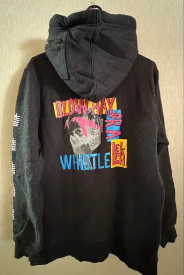 LEFLAH 후드티 그래픽 XL