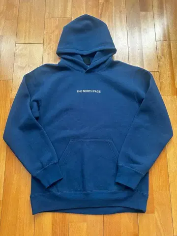 THE NORTH FACE 네이비 후드 부착 후드티 NT62203Z