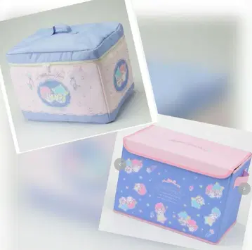 산리오 리틀트윈스타 키키라라 뚜껑 수납 박스