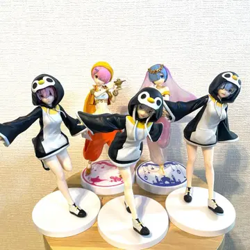 Re: 제로부터 시작하는 이세계 생활 리제로 피규어 5체 세트