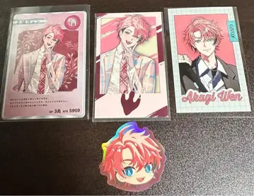 니지산지 아카기 웬 폴라로이드 스티커 세트