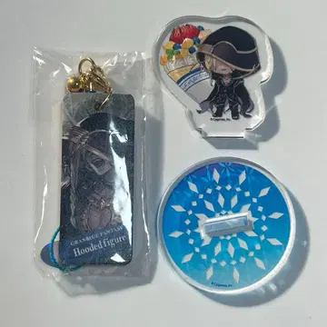 벨제붑 흑의 남자 그랑블루 스트랩 아크릴 스탠드 2종 세트