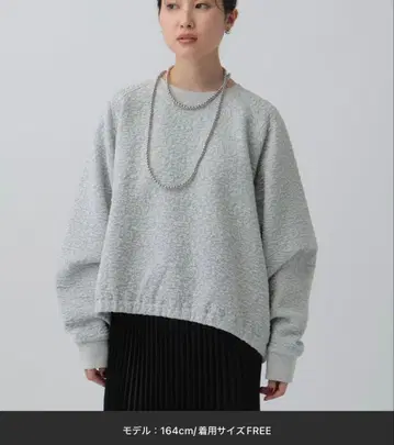 LEPSIM 컷 자카드 디자인 풀오버 새상품