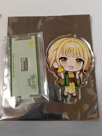 학원 아이돌 마스터 니와노유 미니 캐릭터 아크릴 스탠드 후지타 코토네
