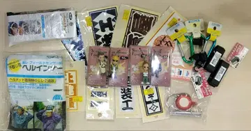 헬멧 이너 피규어 세트 씰 카라비너 등