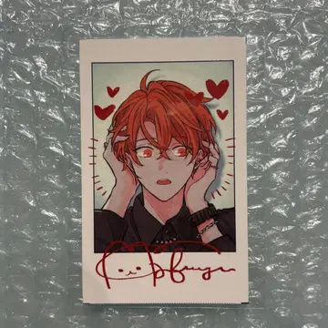 기븐 히이라기 mix 입장객 특전 5주차 폴라로이드풍 카드 사토 마후유