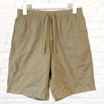 유니클로 하프 팬츠 허리밴딩 라프 아웃도어 베이직 컬러 무지