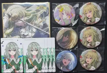 프로세카 쿠사나기 네네 색지 에피카 글리터 캔뱃지 세트