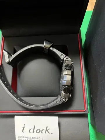 중고 컨디션 최상 공식 매장 구매 G-SHOCK MT-G 블랙