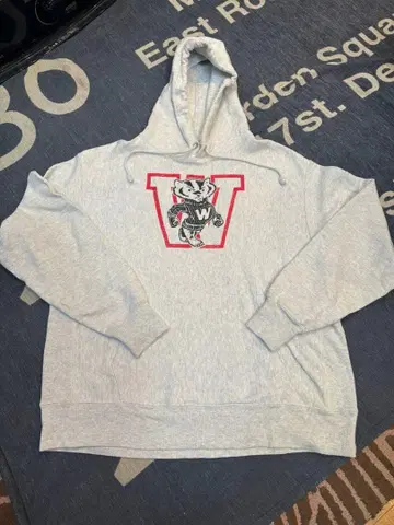 champion 리버스 위브 WISCONSIN XL 사이즈