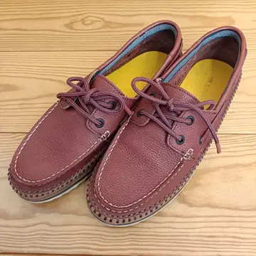 라코스테 가죽 데크 슈즈 26.5cm